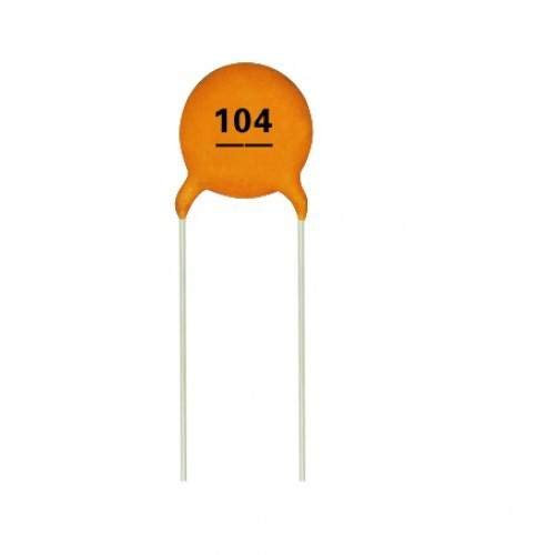 0.1uF (104) Ceramic Capacitor - 20pcs